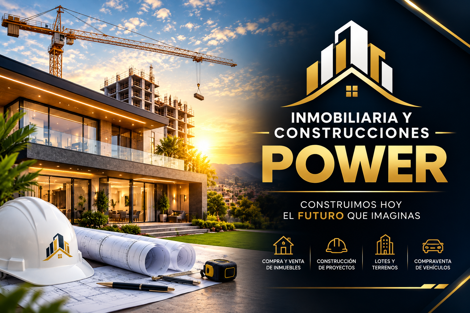 Inmobiliaria y Construcciones Power — construimos hoy el futuro que imaginas